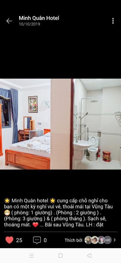 Minh Quan Hotel Vung Tau Eksteriør bilde